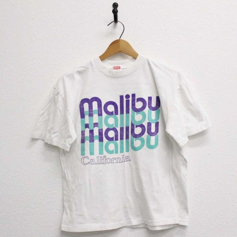 Vintage Malibu California T Shirt Medium